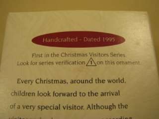 Hallmark St Nicholas 1995 1st Series /Christmas Vistor  