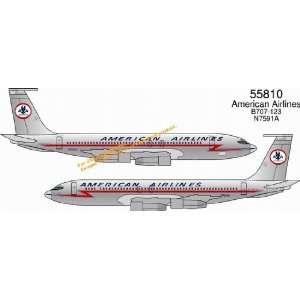  American Airlines 707 123 (Vintage Livery) w/ Tin Box 1 