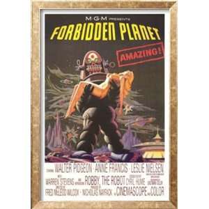 Forbidden Planet Framed Poster Print, 31x43