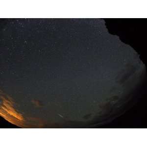  Perseid Meteor Shower Above Meteor Crater Photographic 