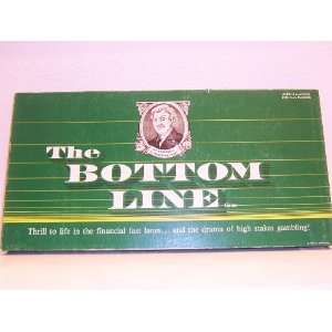  The Bottom Line Board Game 1986 Toys & Games
