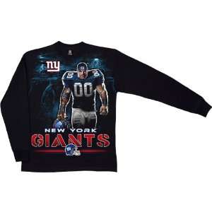  Liquid Blue New York Giants Tunnel Long Sleeve T Shirt XX 