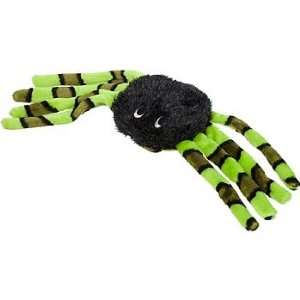   Green Spider Squeaker Dog Toy, 21 L X 5.5 W