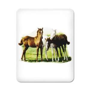  iPad Case White Trio of Horses 