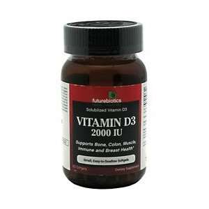  Futurebiotics Vitamin D3 2000 IU   120 ea Health 