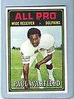 1974 TOPPS Football 128 PAUL WARFIELD NM MT  