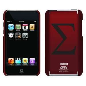  Greek Letter Sigma on iPod Touch 2G 3G CoZip Case 