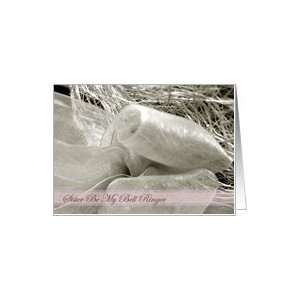  Sister Be My Bell Ringer Ribbon Card Health & Personal 