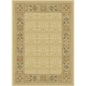  Cyprus Linen Rug From the China Garden Collection (23 X 86 