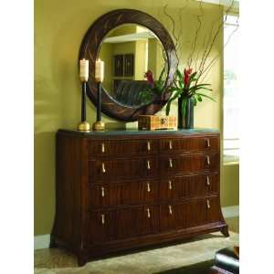  Bob Mackie Home Signature Dressing Chest with Mirror 