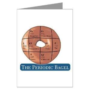 com Periodic Bagel Humor Greeting Cards Pk of 10 by  Health 