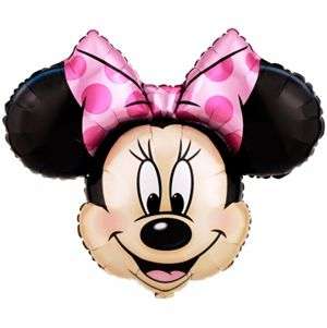   Minnie Mouse Head 28 in. Jumbo Foil Balloon by Party Destination