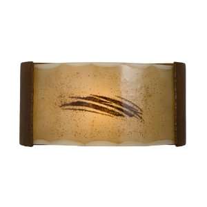  A19 reFusion Storm Wall Sconce Butternut and Caramel 