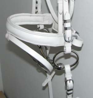 FSS FANCY Silver WHITE Comfort BAROQUE/FRIESIAN Bridle  