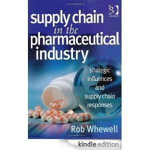 Supply Chain in the Pharmaceutical Industry Rob Whewell  