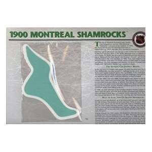  NHL 1900 Montreal Shamrocks Official Patch On Team History 