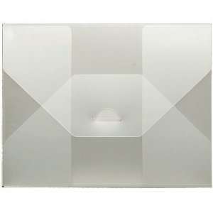 Large (7 x 9 x 1/4) Clear Frost Tuck Flap Portfolio Envelopes   Sold 