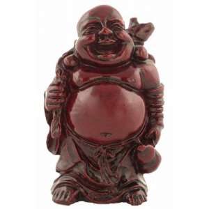  Hong Tze Collection Red Buddha Pulling Money Bag