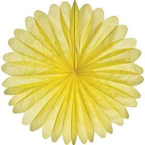  Yellow 19 Inch Honeycomb Paper Flower