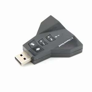  Virtual 2.1  Channel USB 2.0 Audio Sound Card Adapter for 