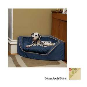 ODonnell Industries 25061 Large Luxury Corner Pet Bed   Bebop Apple 