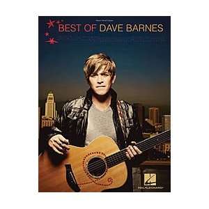  Hal Leonard Best Of Dave Barnes PVG Musical Instruments