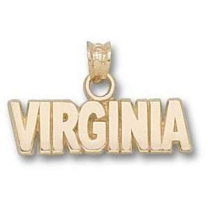   Cavaliers 10K Gold VIRGINIA 1/4 Pendant