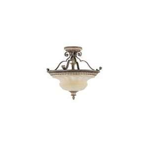 Murray Feiss SF225BRB GIS English Palace 3 Light Semi Flush Mount in 