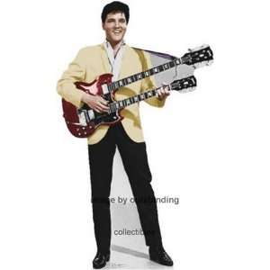    Elvis Yellow Jacket Life size Standup Standee 