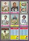 1970 Topps #244 Nick Buoniconti Dolphins (Near Mint) *2  