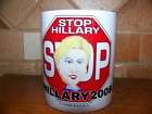 Hillary Clinton mug/political memoribilia/08 election