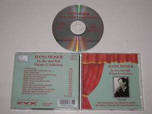 HANS MOSER/JA,DAS SIND HALT WIENER G´SCHICHTEN CD ALBUM  