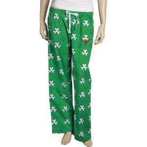  Texas Longhorns Ladies Kelly Green Fortune Pajama Pants 