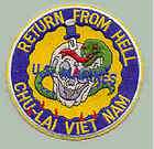 USMC Return From Hell Chu Lai Viet Nam Patch