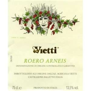  2011 Vietti Roero Arneis Doc 750ml Grocery & Gourmet Food