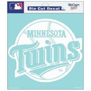  Minnesota Twins Die Cut Car Window Sticker Decal (8x8 