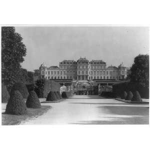  Belvedere Castle,Vienna,Austria,terraces,c1942