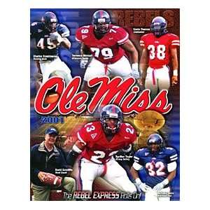  2001 University of Mississippi Media Guide Sports 