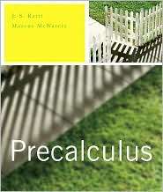 Precalculus, (032129646X), J. S. Ratti, Textbooks   