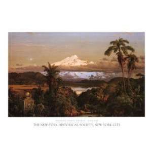  Cayambe Poster by Frederic Edwin Church (39.00 x 26.50 