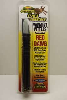 Woods Wise Varmint Vittles Red Dawg Coyote Call  