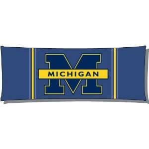  Michigan Wolverines Pillow   Full Body 