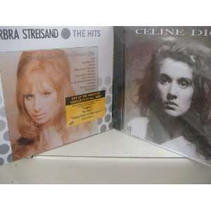  Music Disc Set Barbra Streisand & Celine Dion HITS 2 Music 