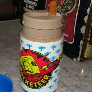 DISNEYS THE ROCKETEER ALADDIN LUNCH BOX WITH Thermos Vintage 1990 