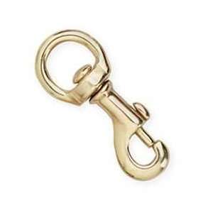  Tandy Leather Swivel Eye Bolt Snap 3/4 Solid Brass 1153 