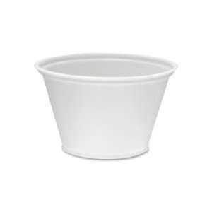  Souffle Cups 4oz. 2400/CT White   DXEP040TRAN Health 