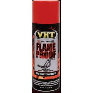  VHT Flat Red Aerosol Spray Flameproof Very High Temp Coat 