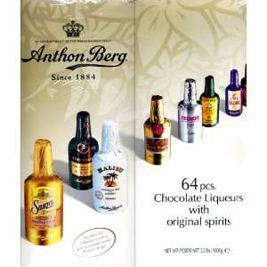 Anthon Berg Liqueur fille Chocolate Bottles   64 bottle count  