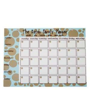   Funky Bubbles Calendar by Em Tanner   Small, grommets