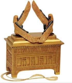 Ark of the Covenant Sculptural Box Egyptian Glyphs  